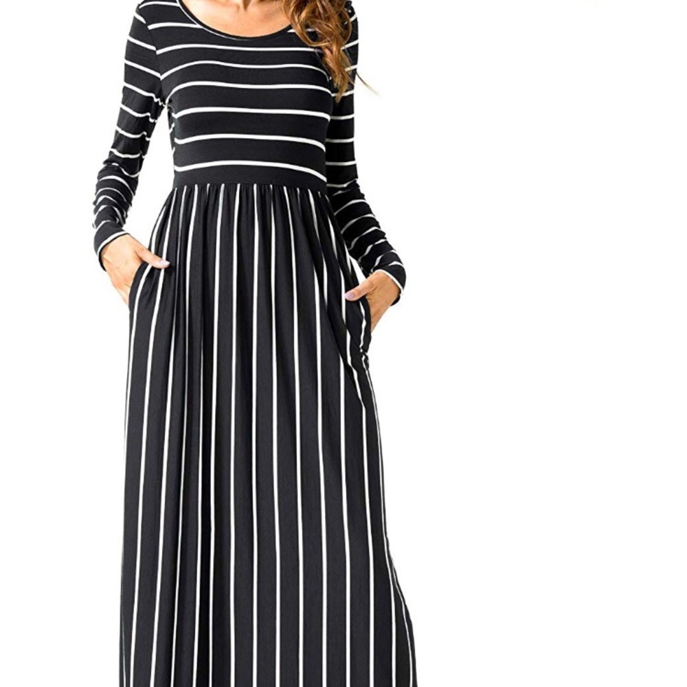 maxi dress with pockets
